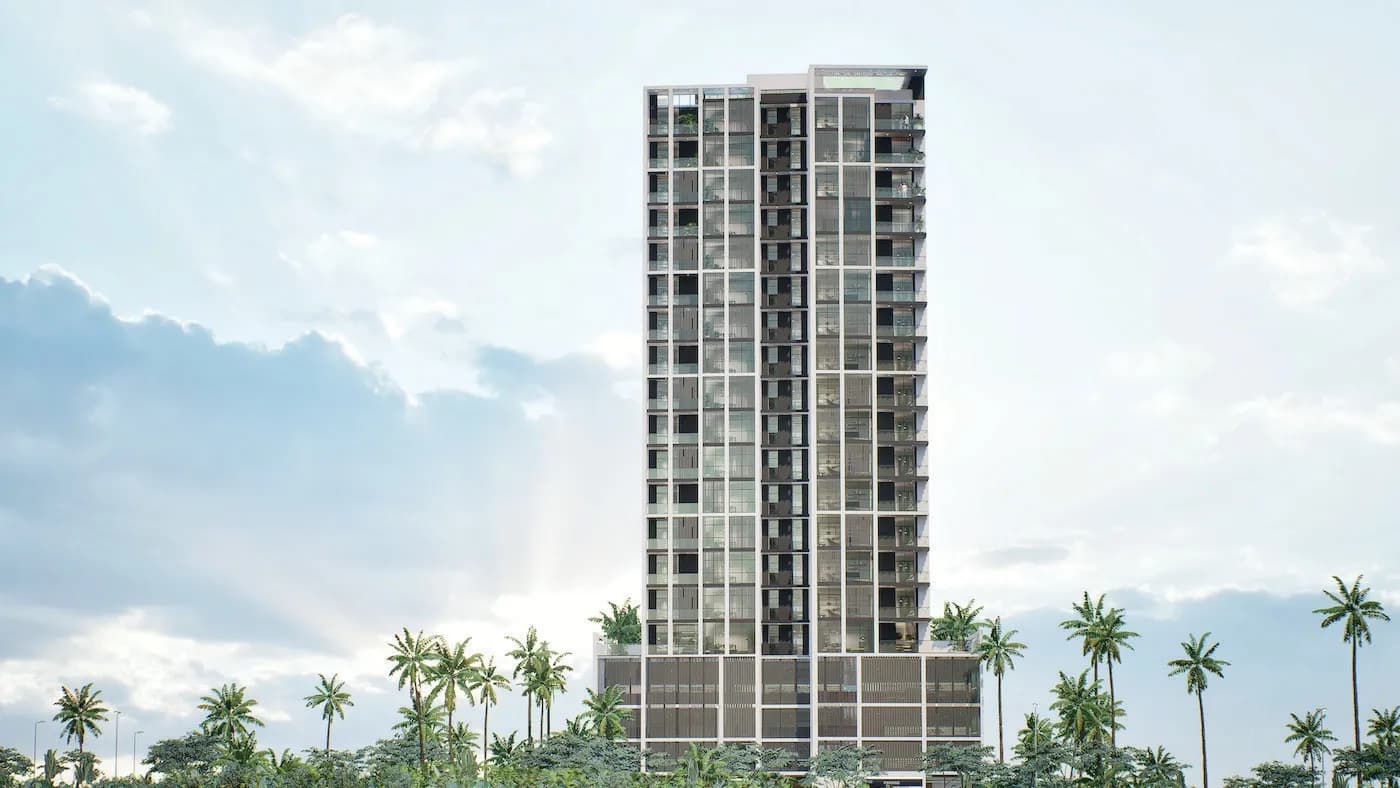 Valore exterior view in JVC (Jumeirah Village Circle), Dubai, by SRG Holding