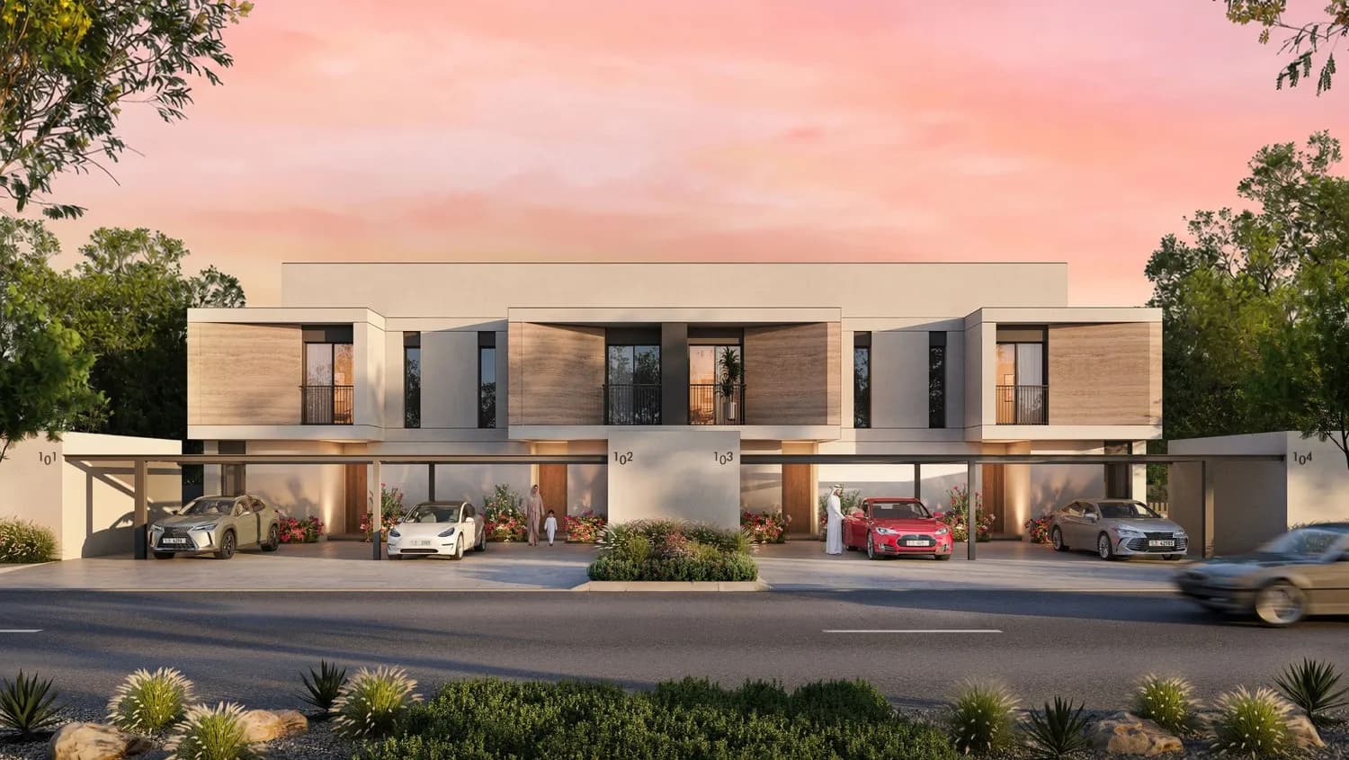 Al Ghadeer Parks exterior view - Abu Dhabi, Dubai - by ALDAR