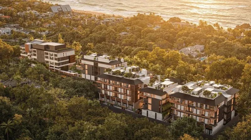 Element Residences exterior view - Bali, Dubai - by Wahi Group