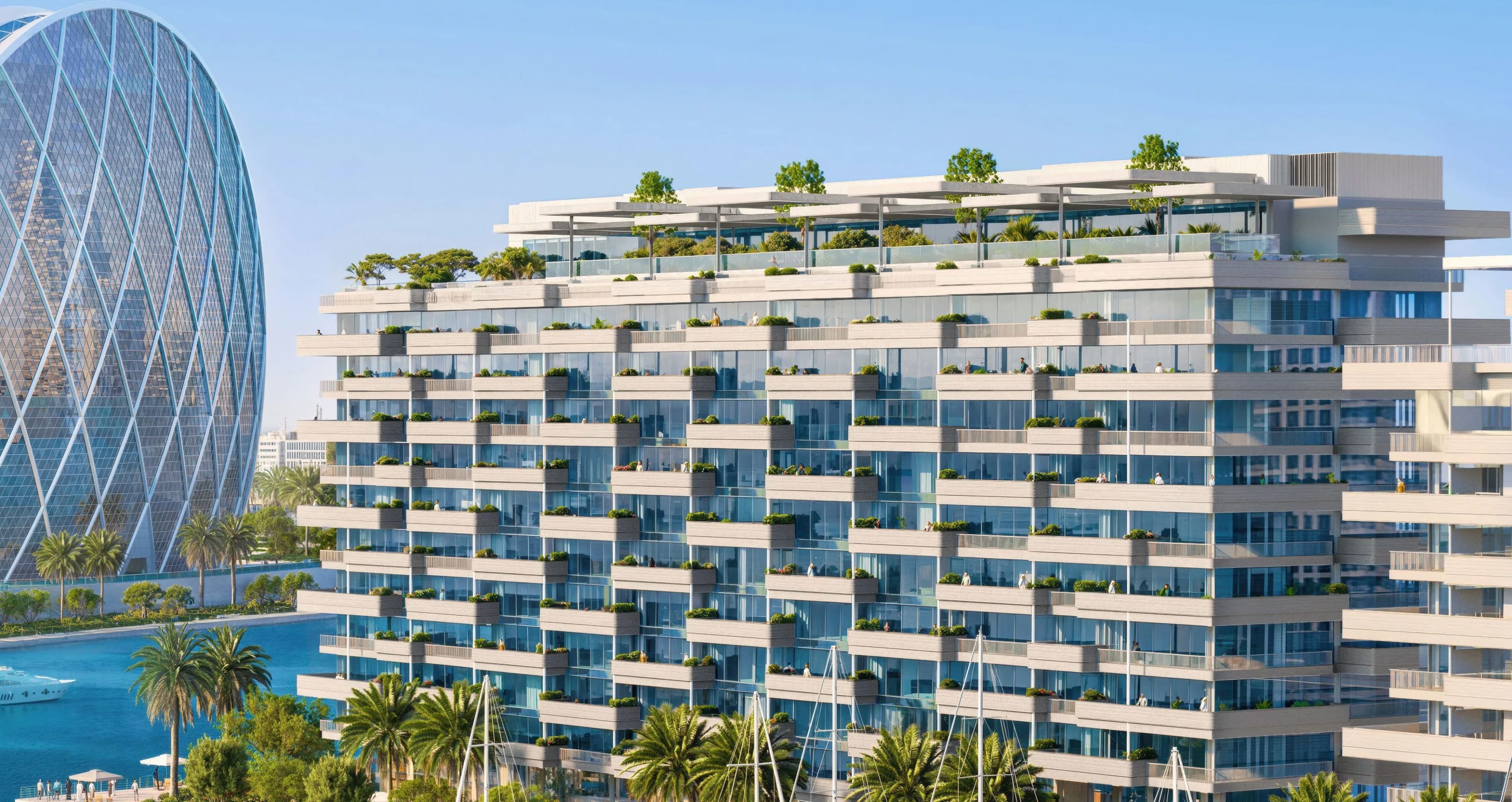 Juman 2 exterior view - Abu Dhabi, Dubai - by ICT Real Estate Development