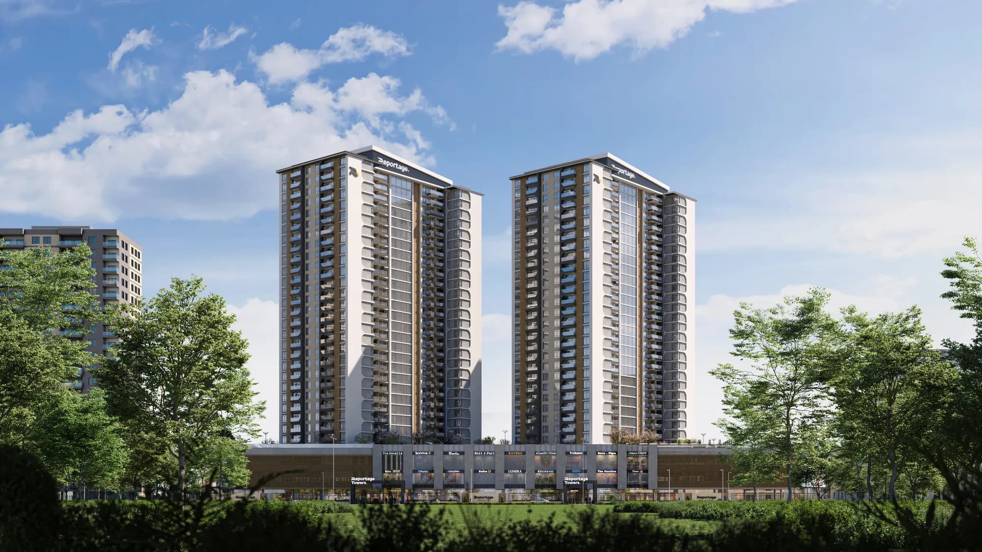 Reportage Towers exterior view - Lideta, Dubai - by Reportage Properties
