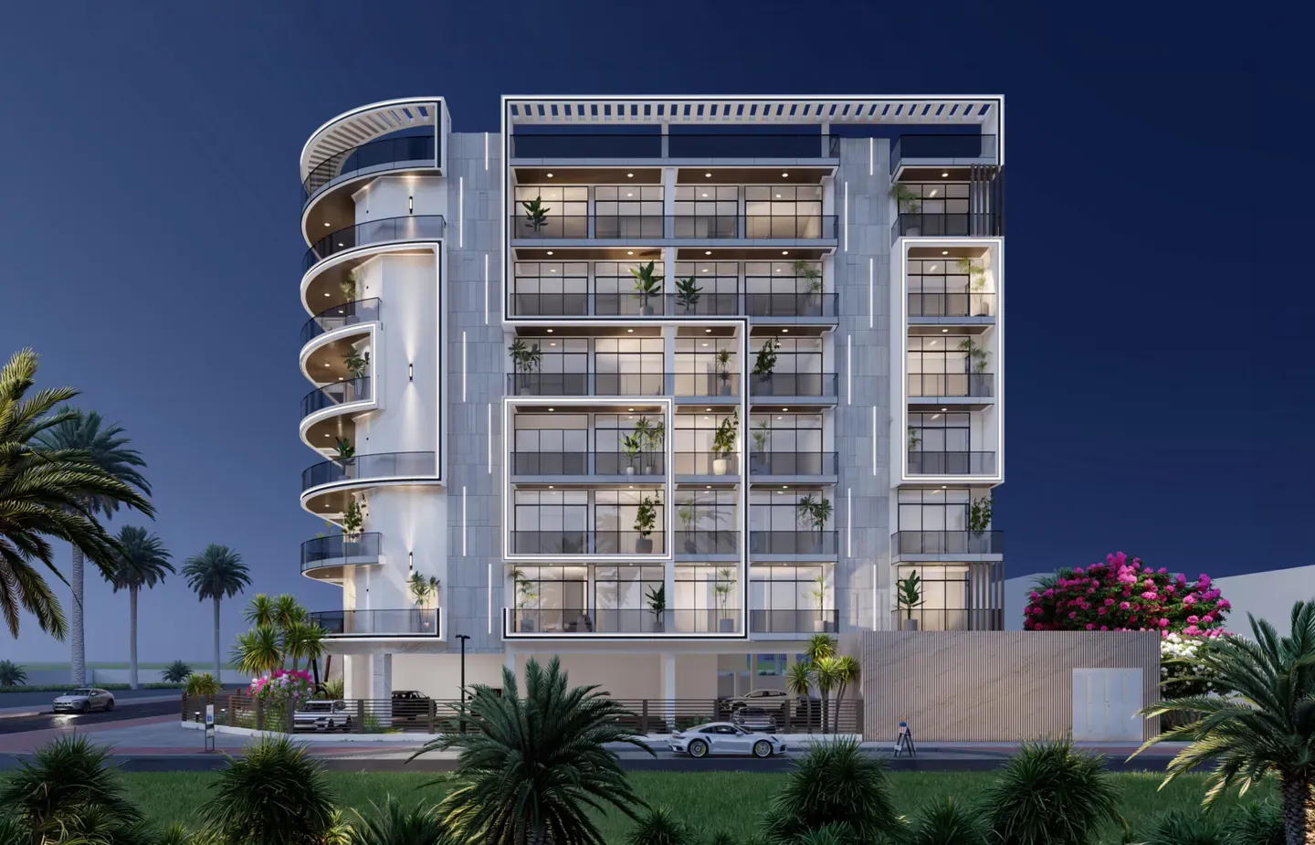 Arche Residences exterior view - Dubai South, Dubai - by Evera Development