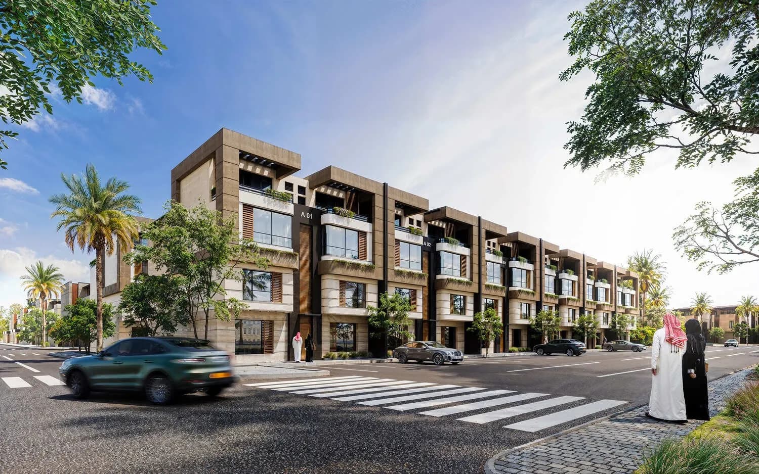 Najd Four exterior view - Riyadh governorate, Dubai - by Reportage Properties