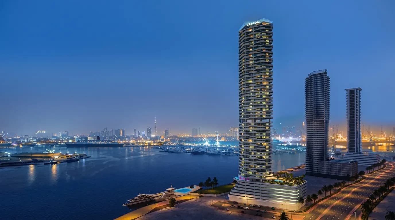 Coral Reef exterior view in Maritime City, Dubai, by DAMAC