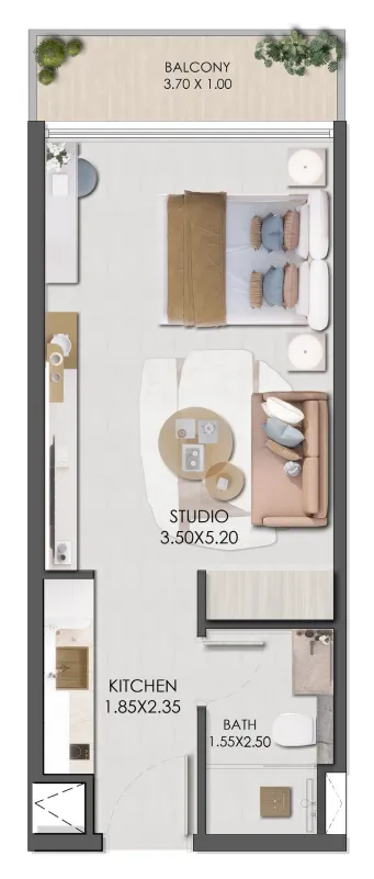 0 BR layout at Legado by Prescott