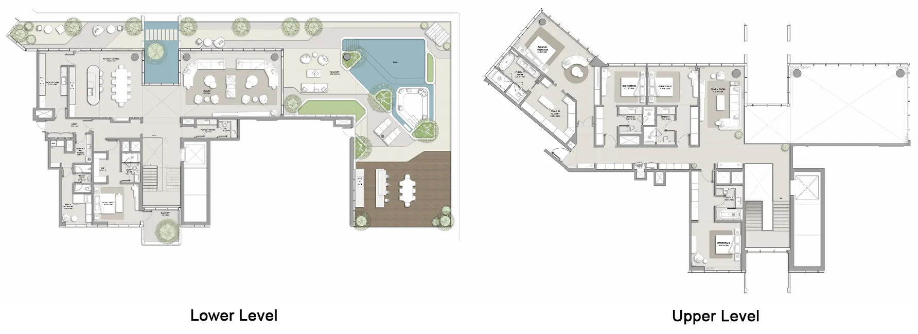 5 BR layout at City Walk Crestlane