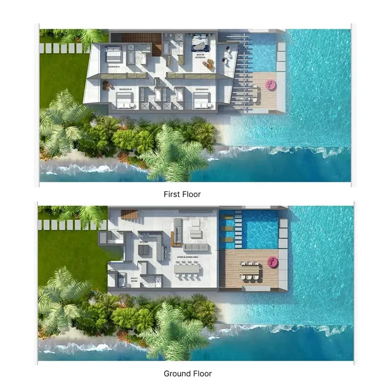 4 BR layout at The Heart of Europe - Germany Island