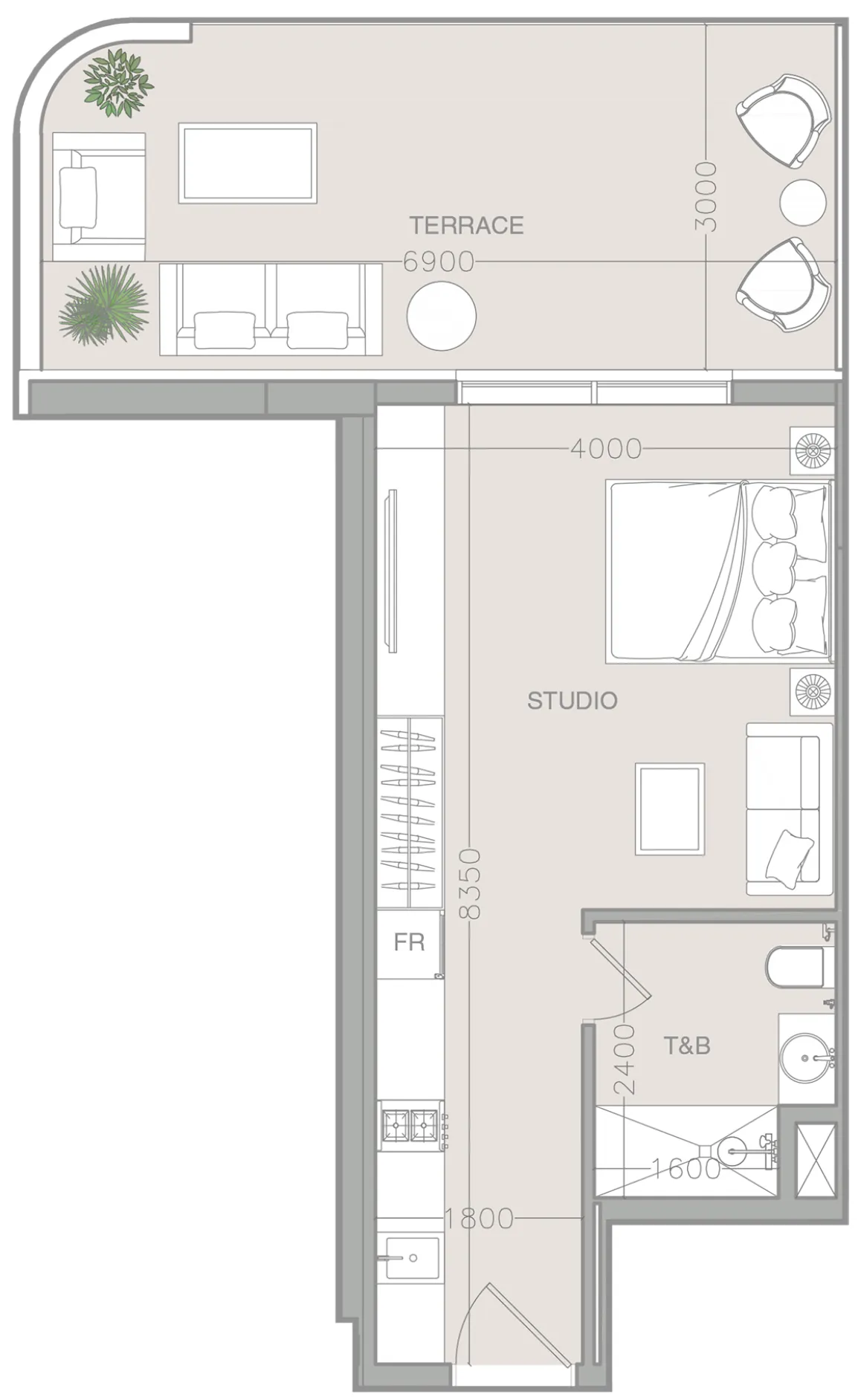 0 BR layout at ELAR1S Axis