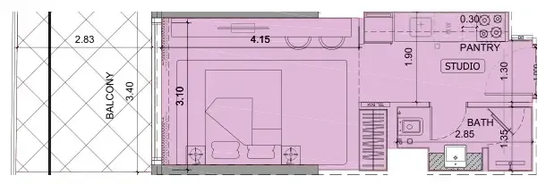 0 BR layout at Project Maybach