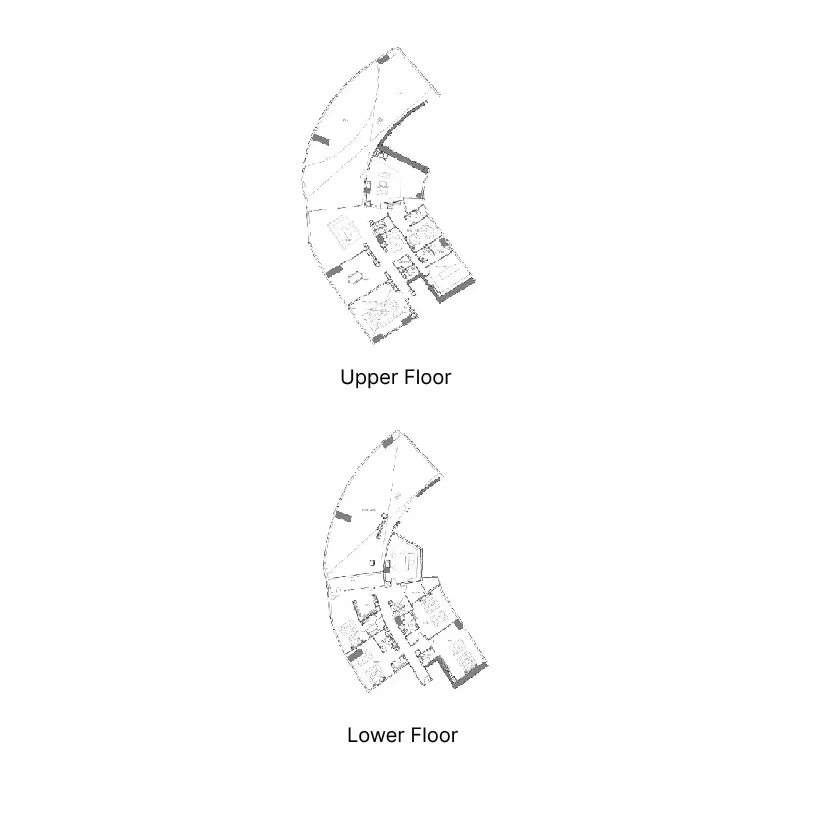 Safa Two de Grisogono 5 BR floor plan in Business Bay, Dubai, by DAMAC
