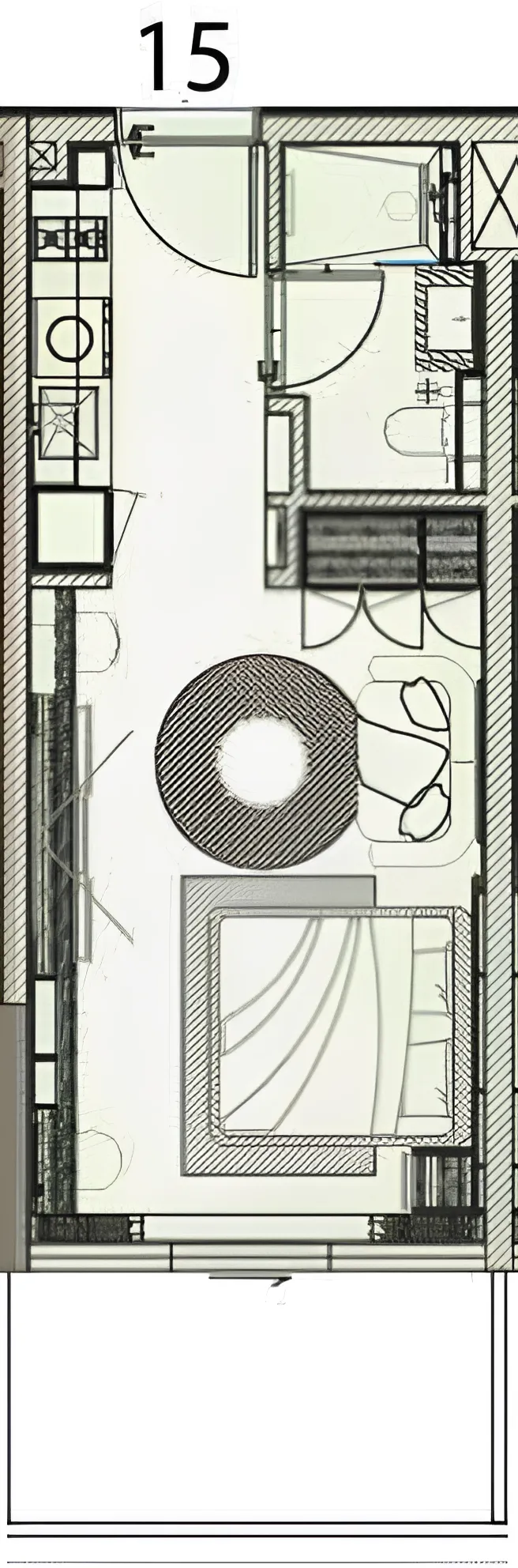 0 BR layout at Cove Edition 6