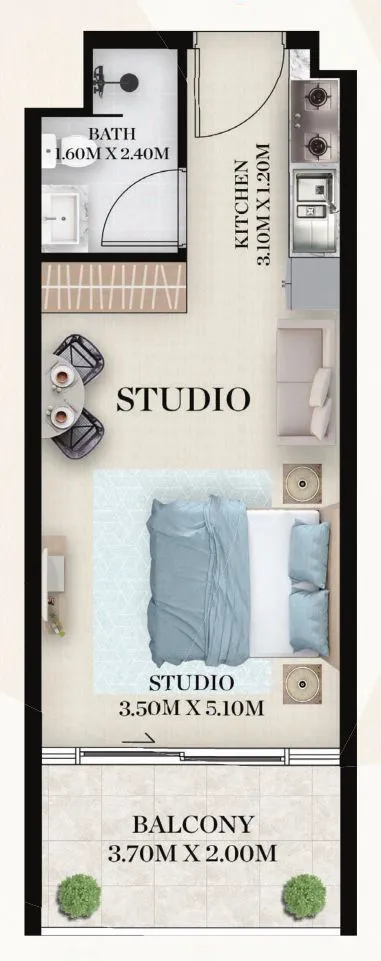 0 BR layout at Chapter 01 by Newbury