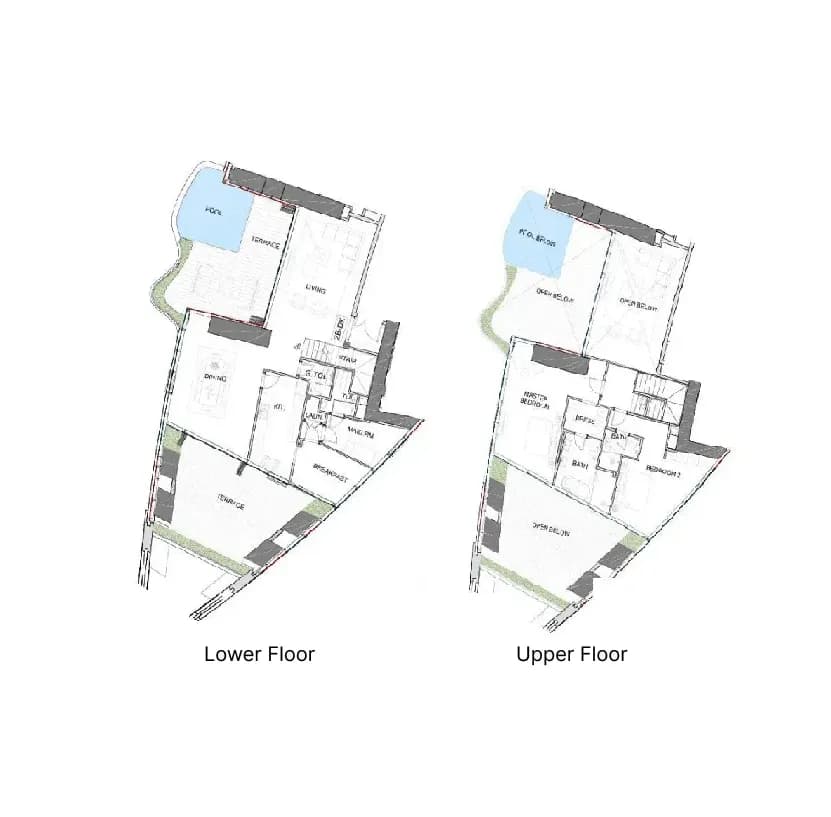 Safa One de Grisogono 2 BR floor plan - Safa Park, Dubai - by DAMAC