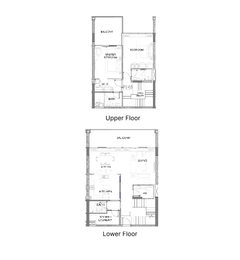 2 BR layout at Golf Greens