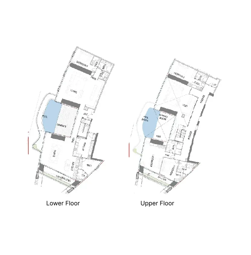 Safa One de Grisogono 4 BR floor plan - Safa Park, Dubai - by DAMAC