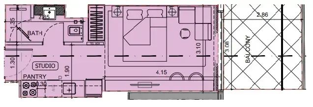 0 BR layout at Project Maybach