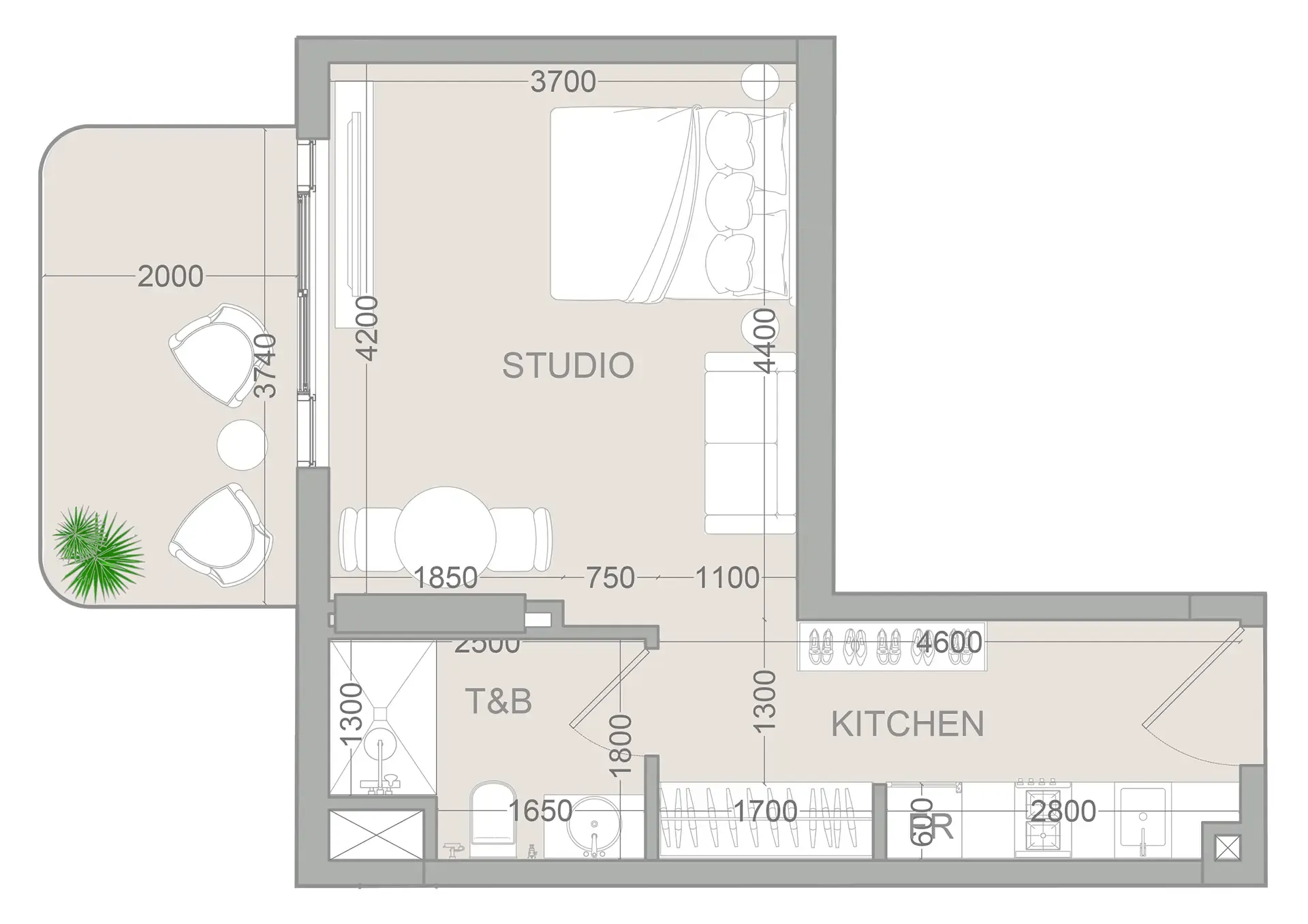 0 BR layout at TETR1S Tower