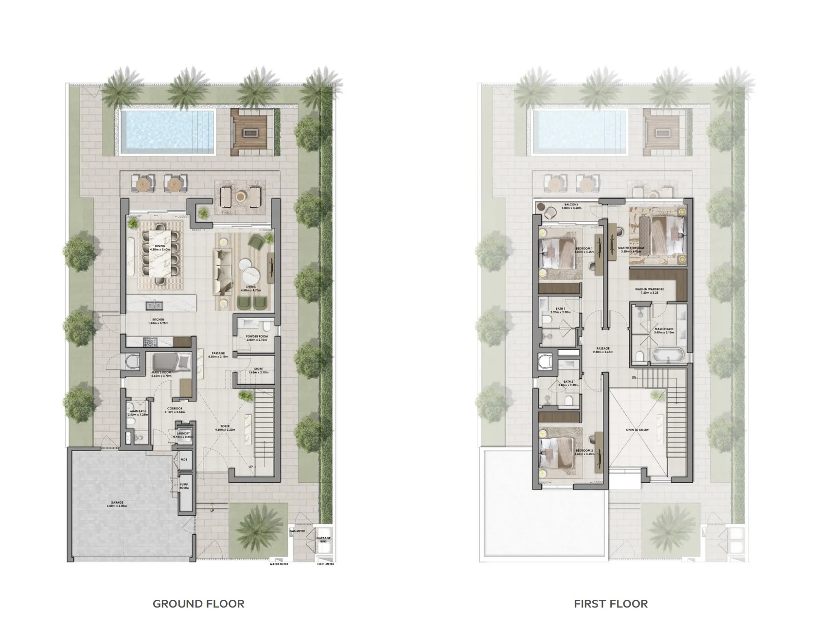 3 BR layout at Salva