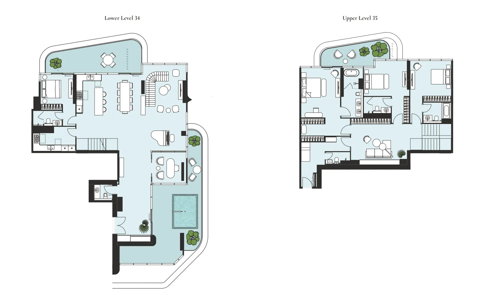 4 BR layout at Artistry One Residences