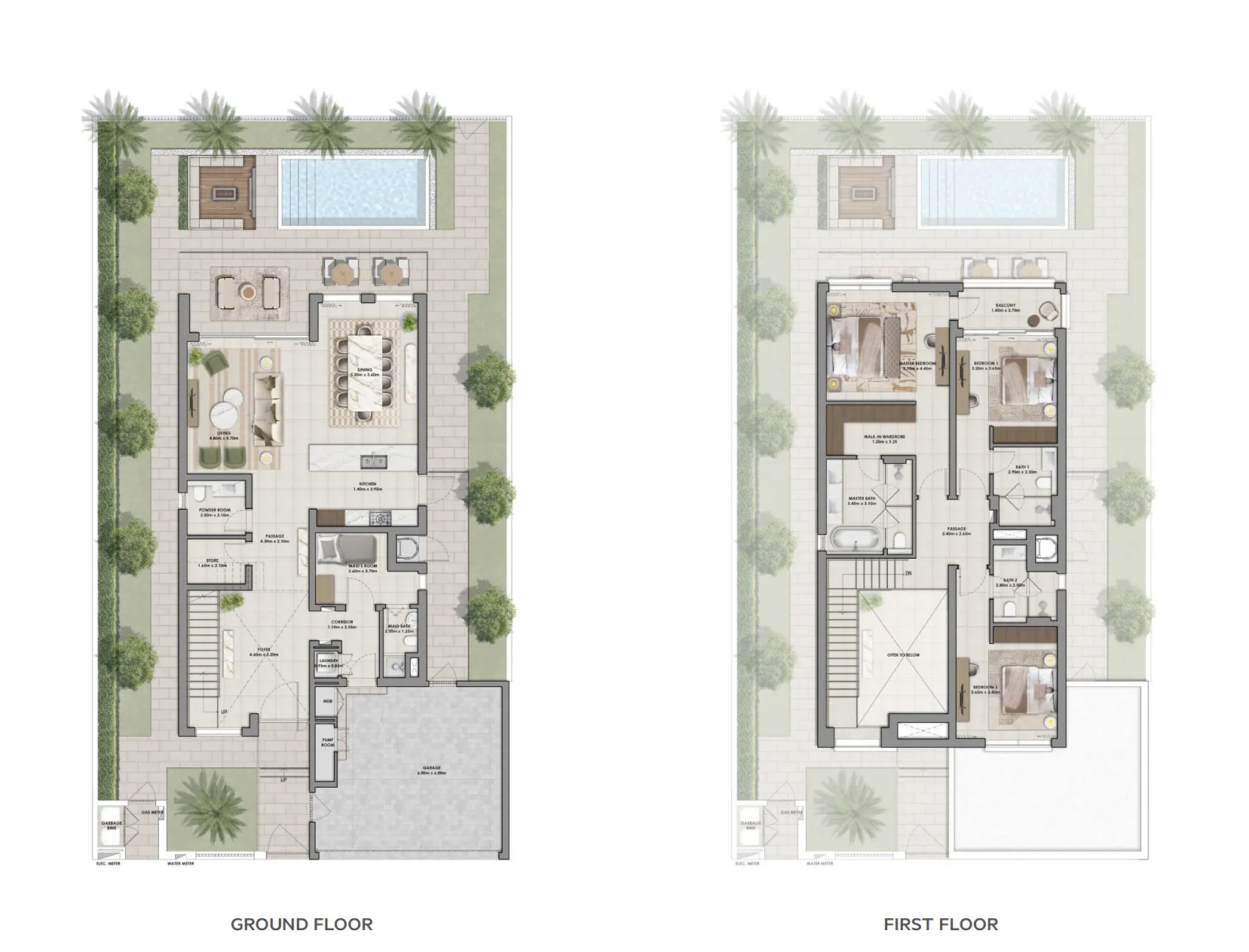 3 BR layout at Salva