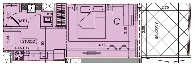 0 BR layout at Project Maybach