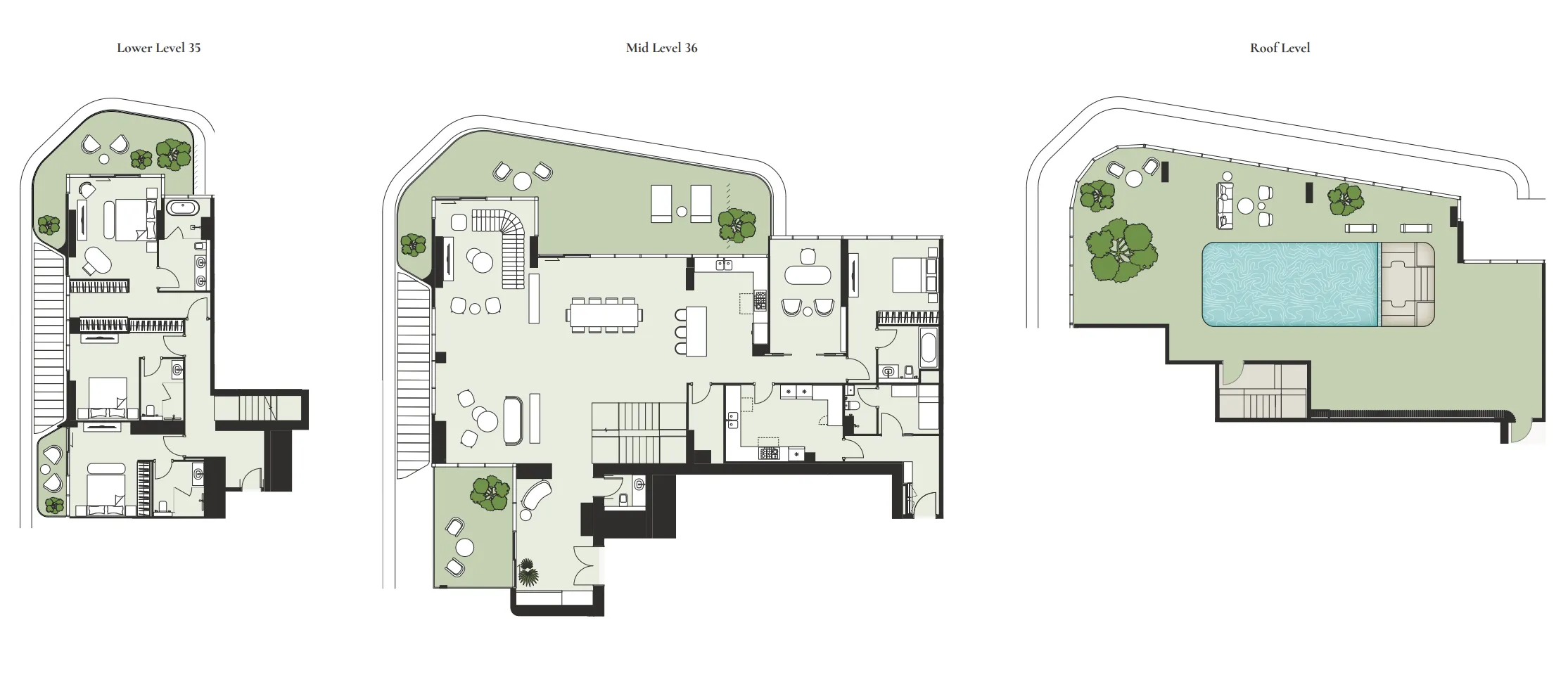 4 BR layout at Artistry One Residences