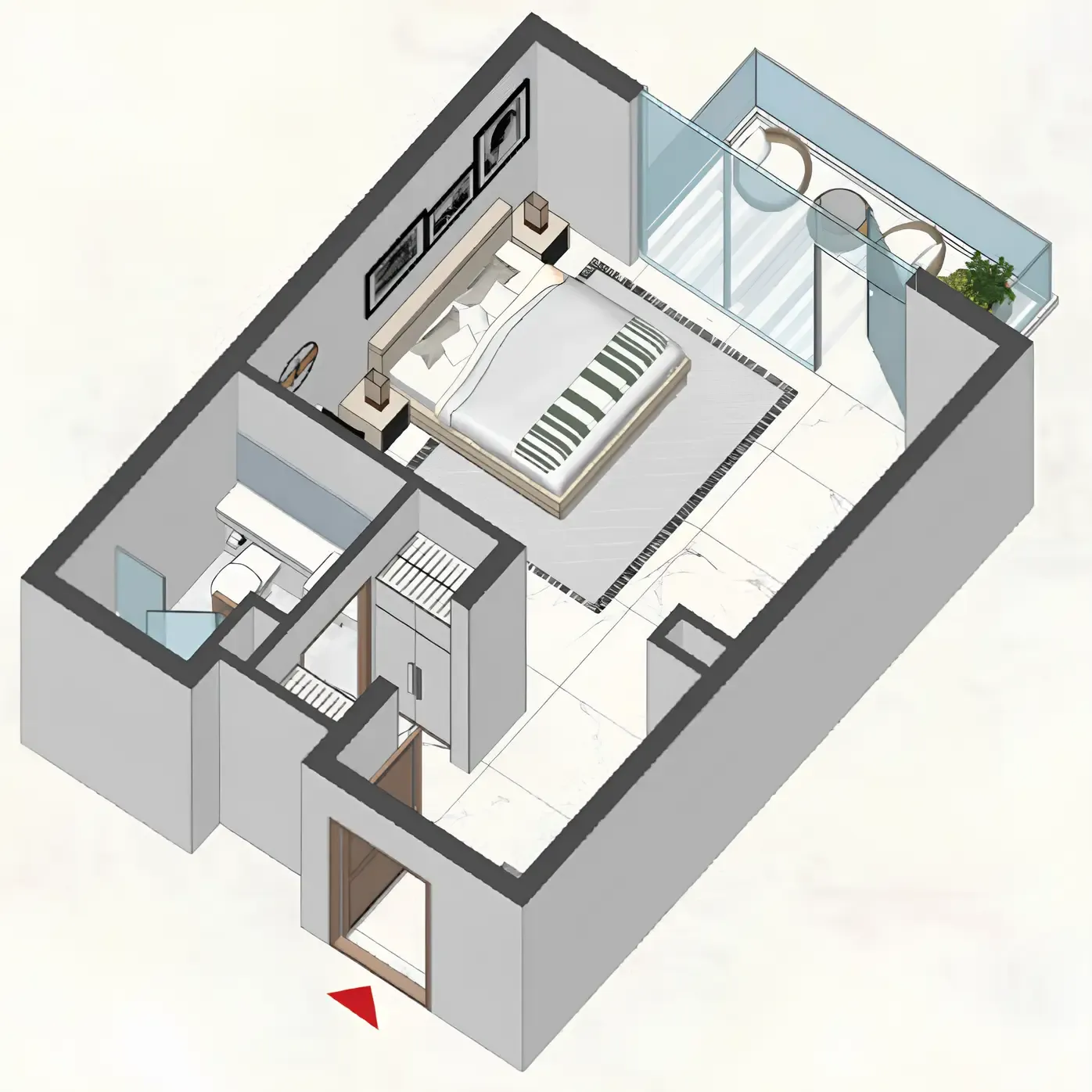0 BR layout at Comfort by Roof