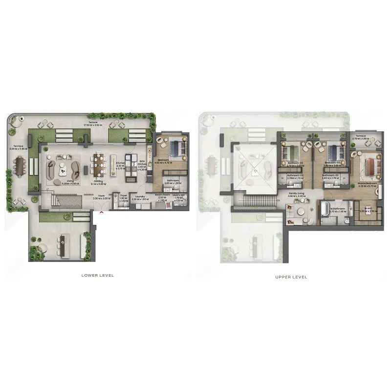 4 BR layout at Talea