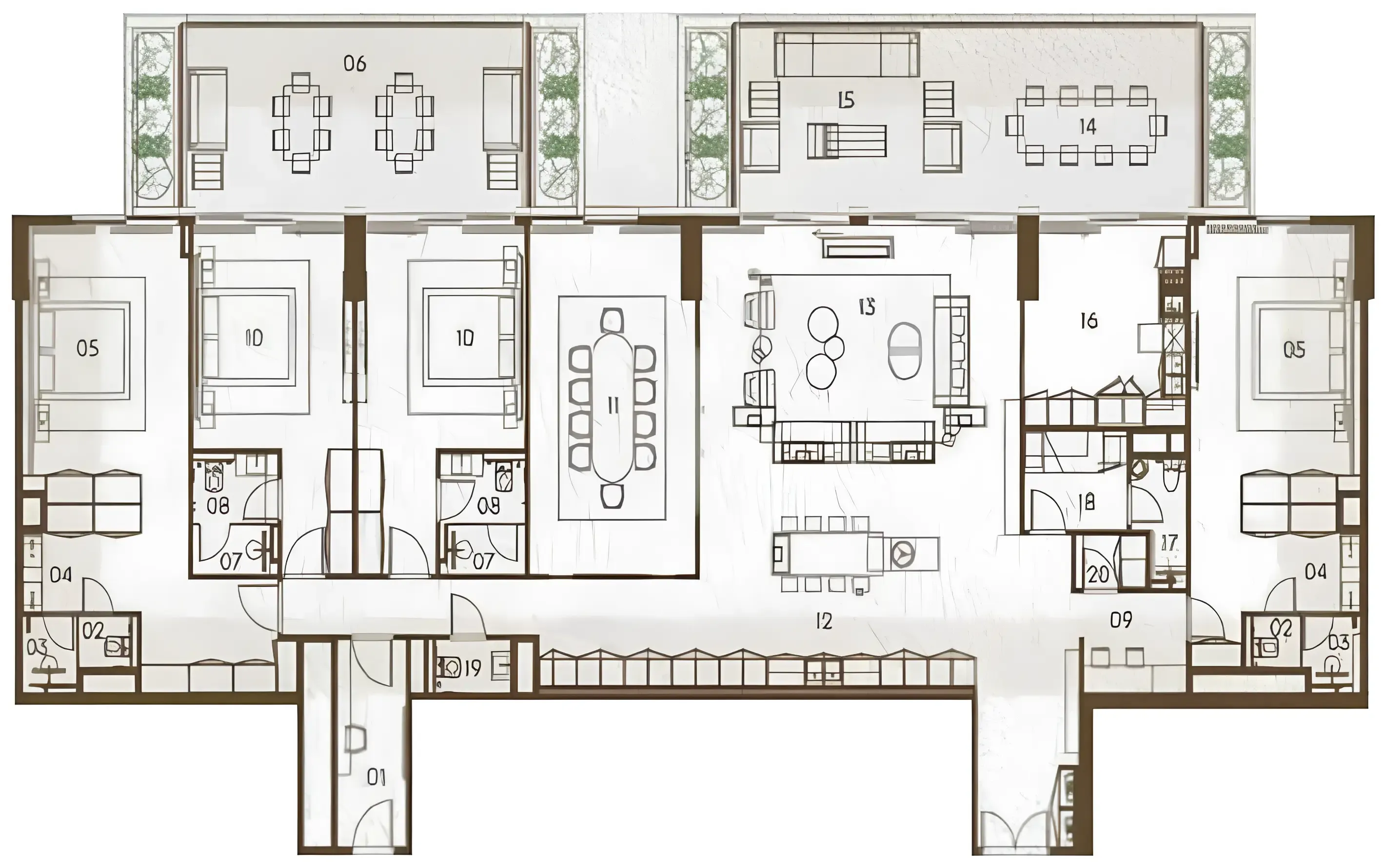 4 BR layout at Keturah Reserve