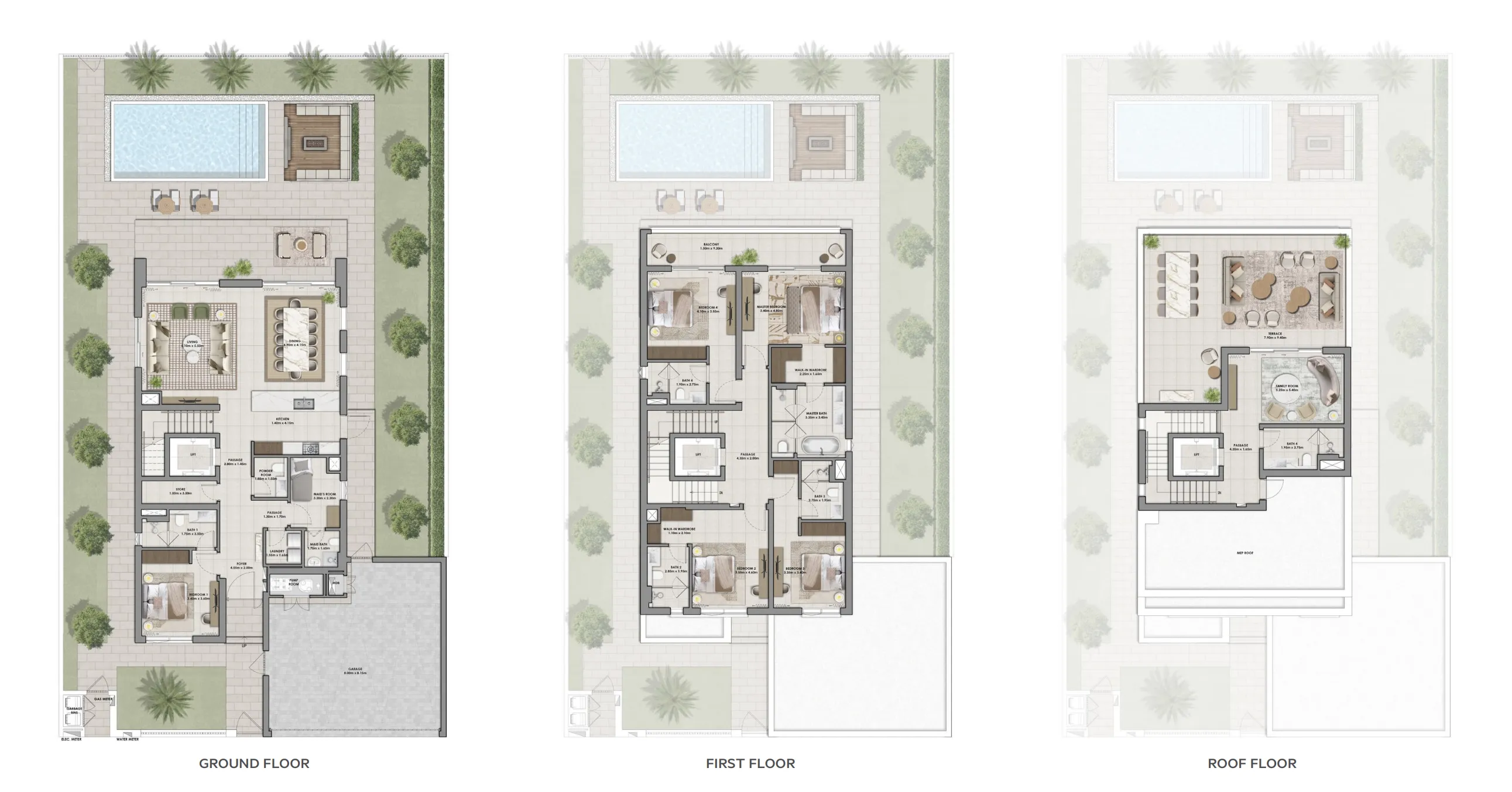 5 BR layout at Serro