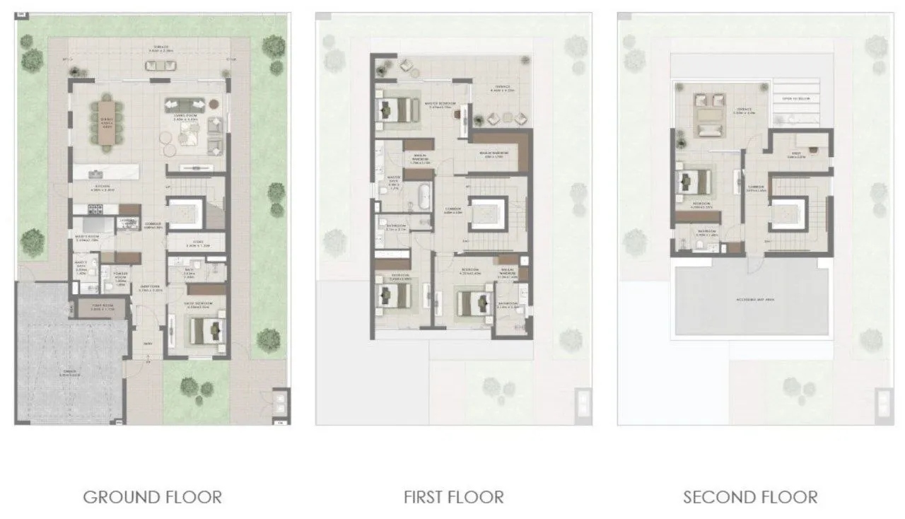 5 BR layout at Equiterra