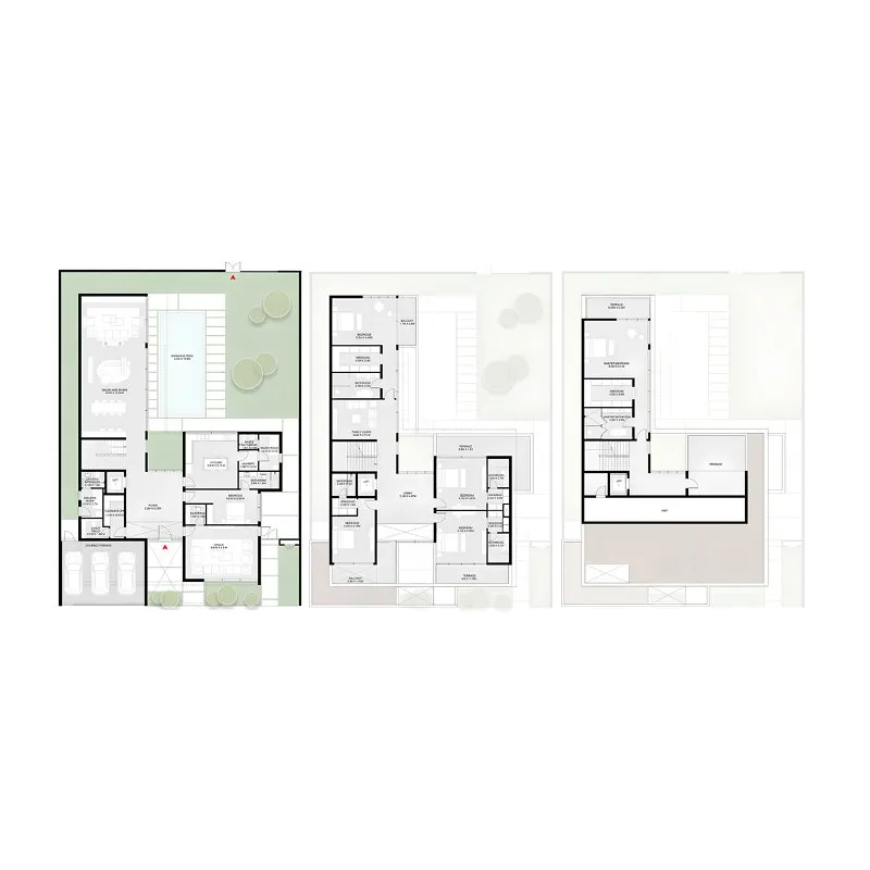 Sequoia 6 BR floor plan - Tilal, Dubai - by Arada
