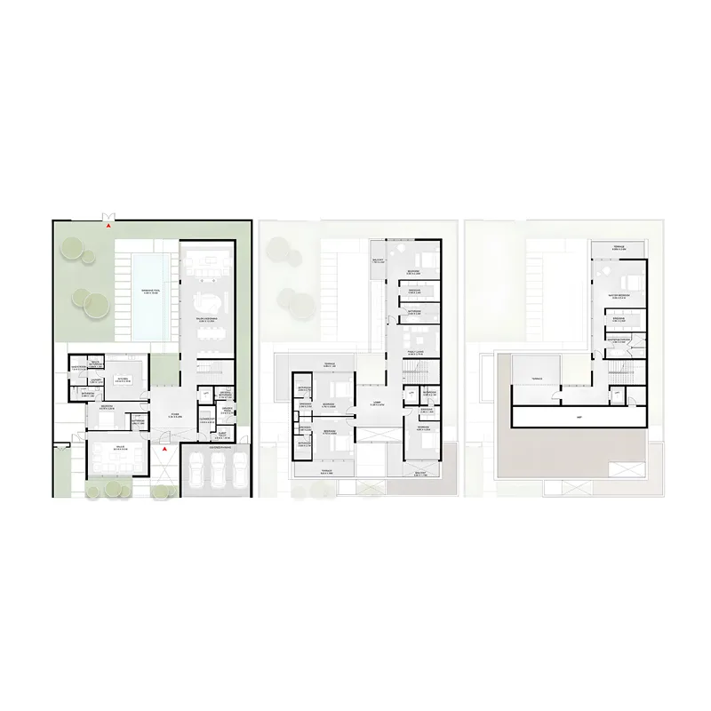 Sequoia 6 BR floor plan - Tilal, Dubai - by Arada