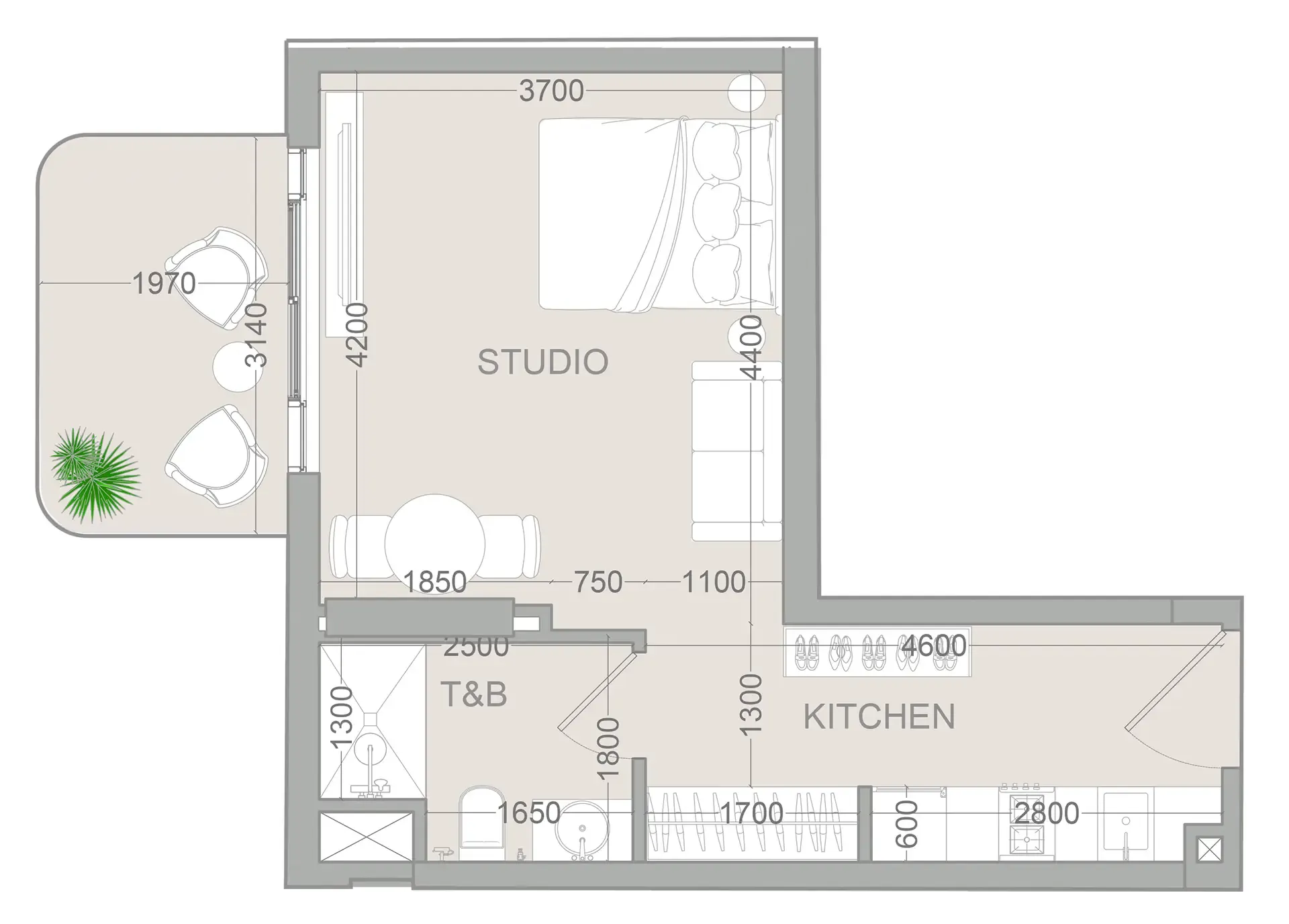 0 BR layout at TETR1S Tower
