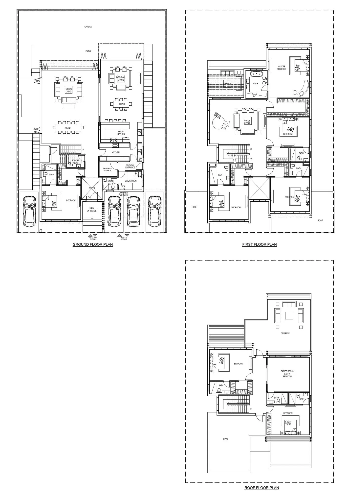 8 BR layout at Damac Hills - Belair Phase 2