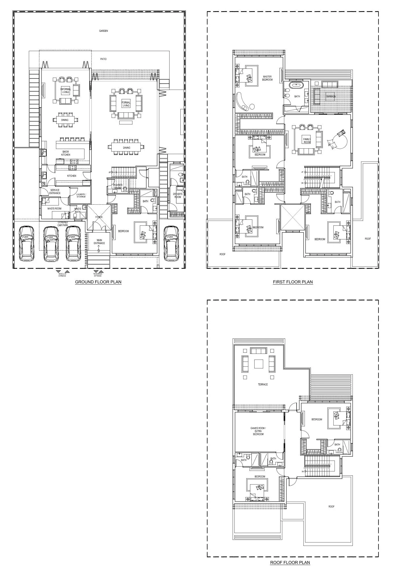 8 BR layout at Damac Hills - Belair Phase 2