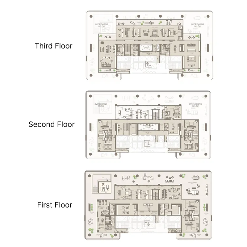 8 BR layout at The Chedi Private Residences