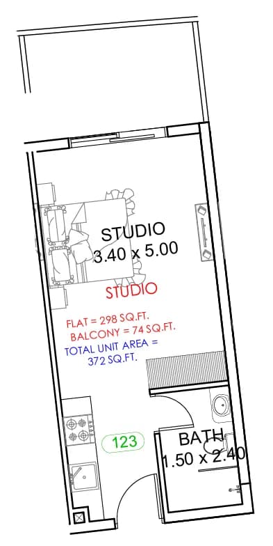 0 BR layout at Astra South