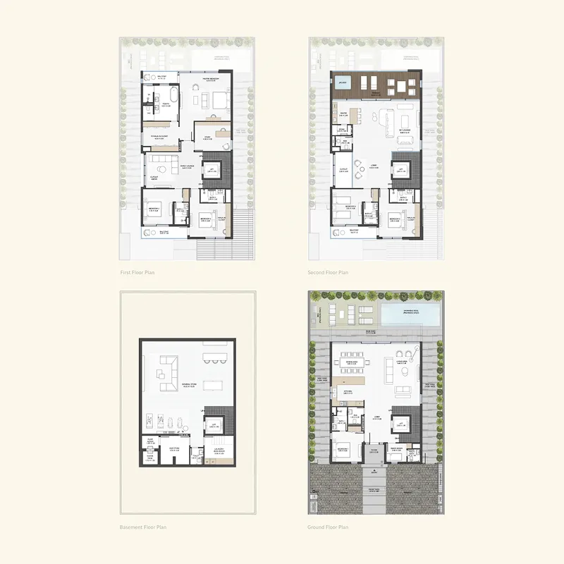 6 BR layout at Terra Golf Collection Phase 2
