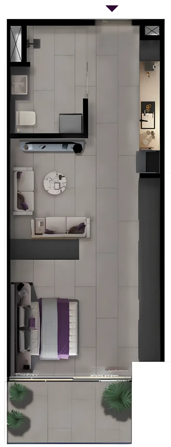 0 BR layout at MBL Signature