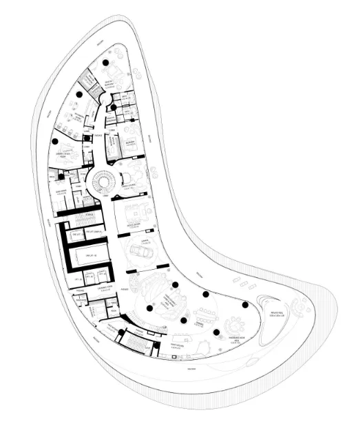 4 BR layout at Bugatti Residences by Binghatti