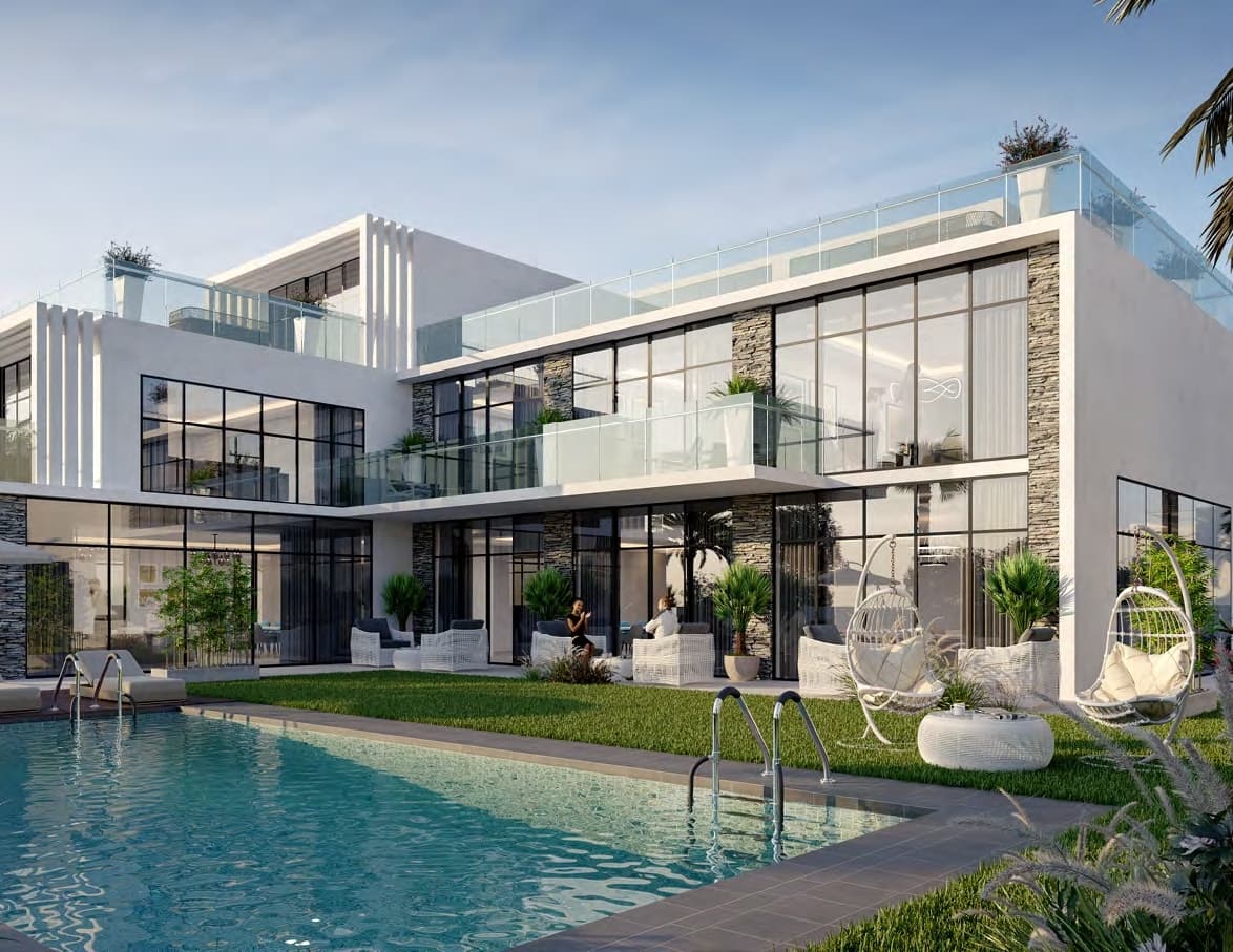 Damac Hills - Belair Phase 2 exterior view - Damac Hills, Dubai - by DAMAC