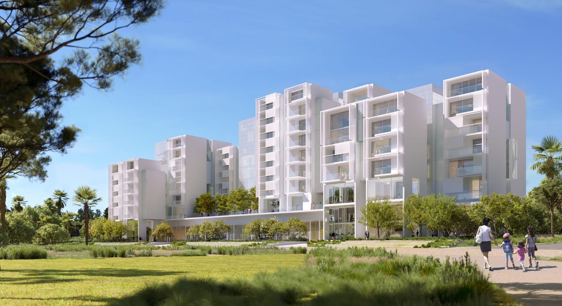 Sealine Residence exterior view in Al Zorah City, Ajman, by Al Zorah Development Company