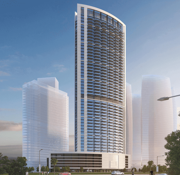 Nobles Tower exterior view - Business Bay, Dubai - by Tiger Group