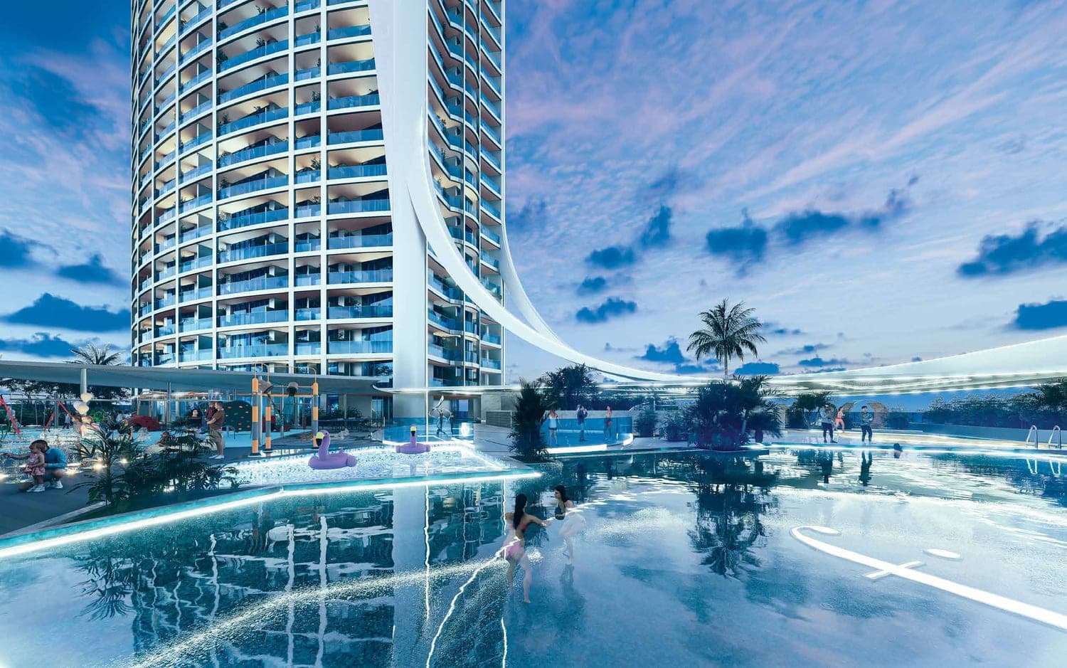 Fashionz exterior view - JVT (Jumeirah Village Triangle), Dubai - by Danube