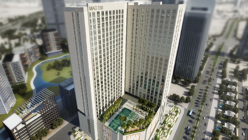 MAG 330 exterior view - City Of Arabia, Dubai - by MAG
