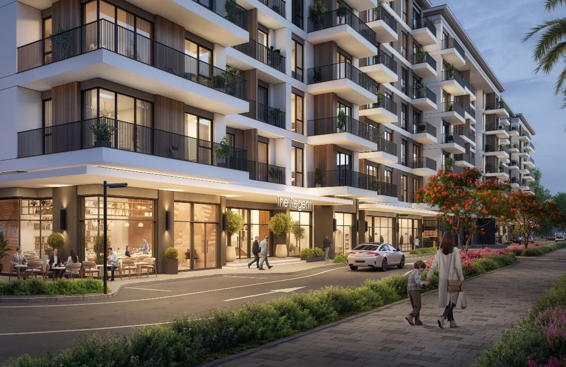 The Regent Residences exterior view - Town Square, Dubai - by Nshama Group