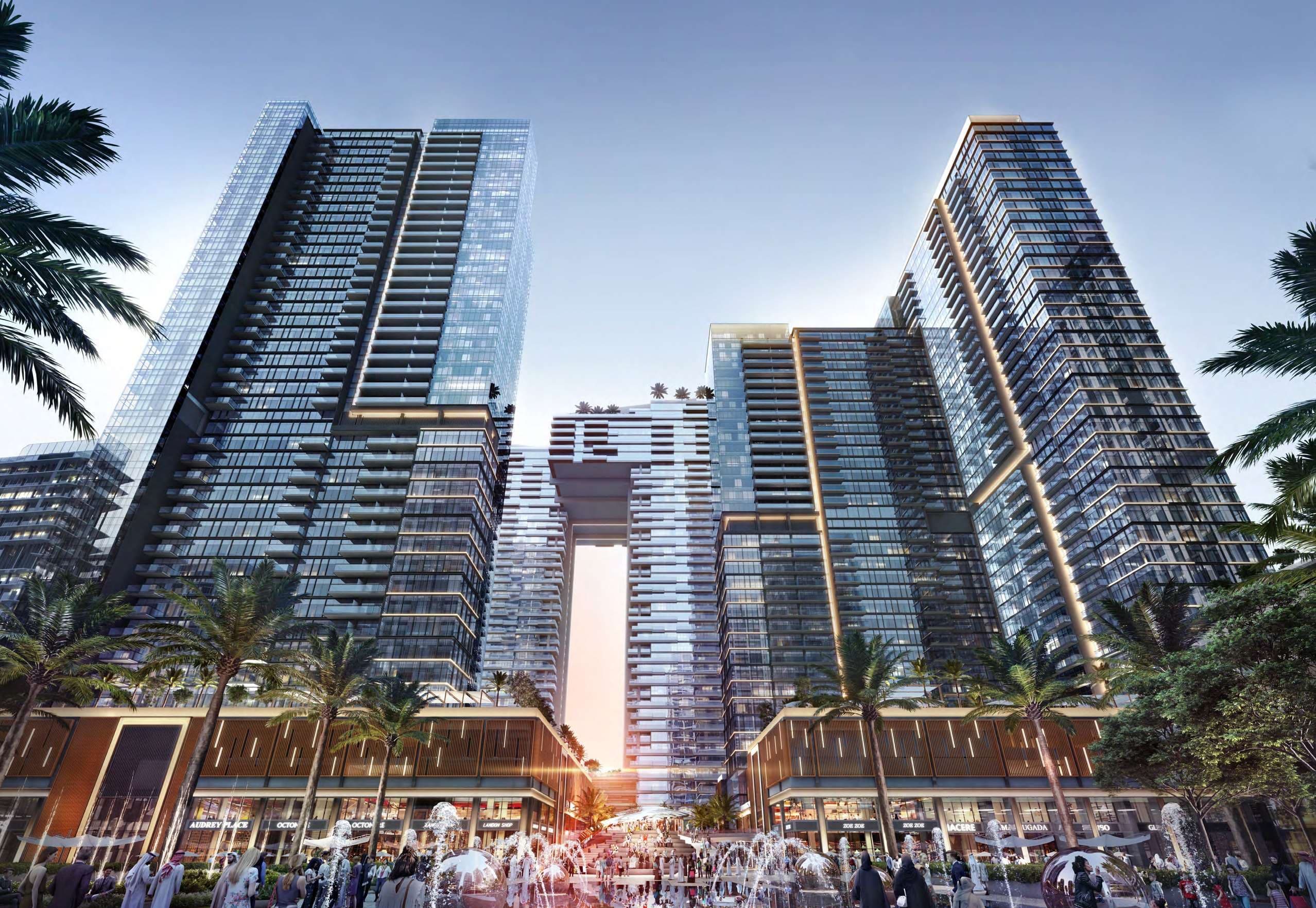 Wasl 1 Park Views Residences Tower B architecture - Al Kifaf, Dubai - by Wasl