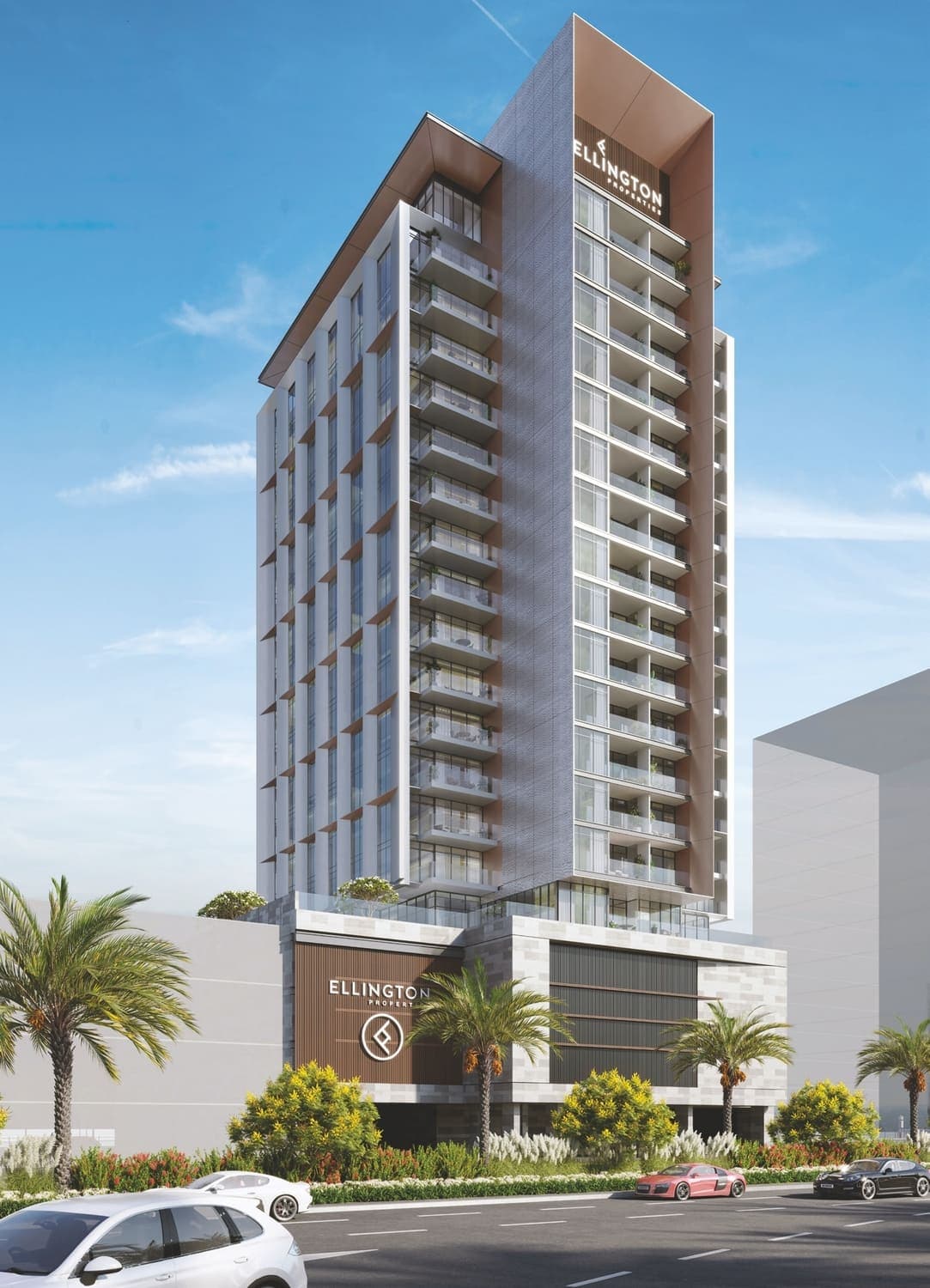 The Quayside exterior view - Business Bay, Dubai - by Ellington