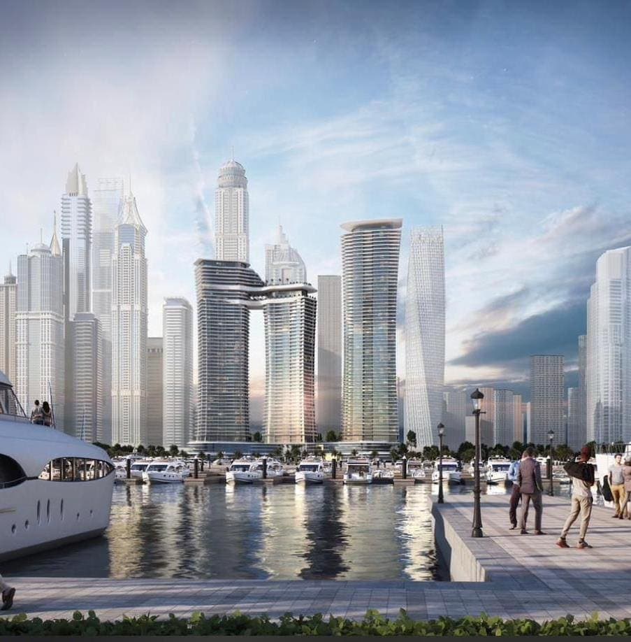 Sobha Seahaven exterior view - Dubai Harbour, Dubai - by Sobha